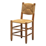 "Bauche" Dining Chairs by Charlotte Perriand for Steph Simon, France, 1950s