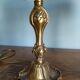 Pair of vintage bronze lamps