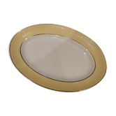 French vintage Orchies oval tray from Moulin des Loups