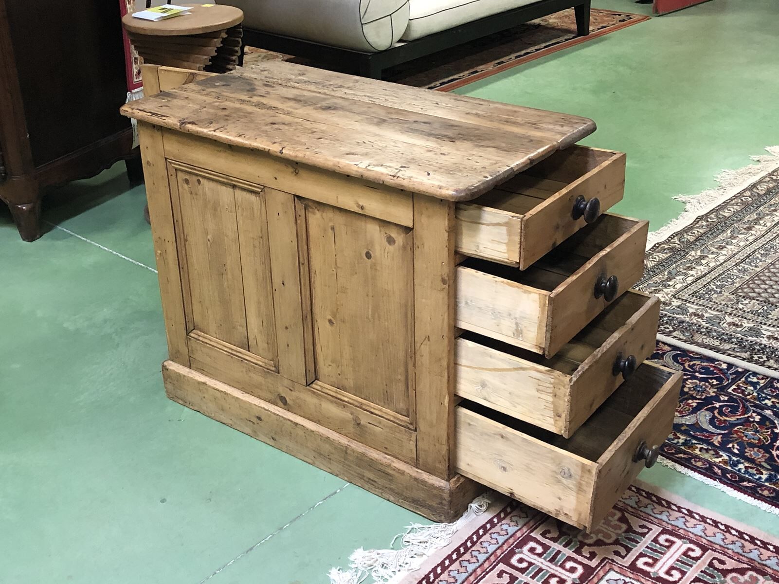 19th century fir counter