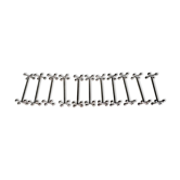 Knife holder Christofle silver metal early twentieth century.