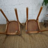 Pair of Baumann chairs revamped