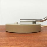 Minimalist German table lamp from the mid-century space age by Hustadt Leuchten, 1960s.