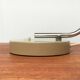 Minimalist German table lamp from the mid-century space age by Hustadt Leuchten, 1960s.