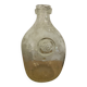 Signed Biot bubble glass bottle