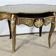 Ceremonial Table in Blackened Pear Wood, Napoleon III Period – Mid-19th Century