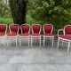 Lot de 6 chaises Thonet Model 215 P année 60