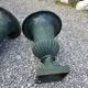 Pair of antique Medici vases in cast iron