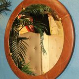 Pair of wall mirrors Italy 1960s 69cm