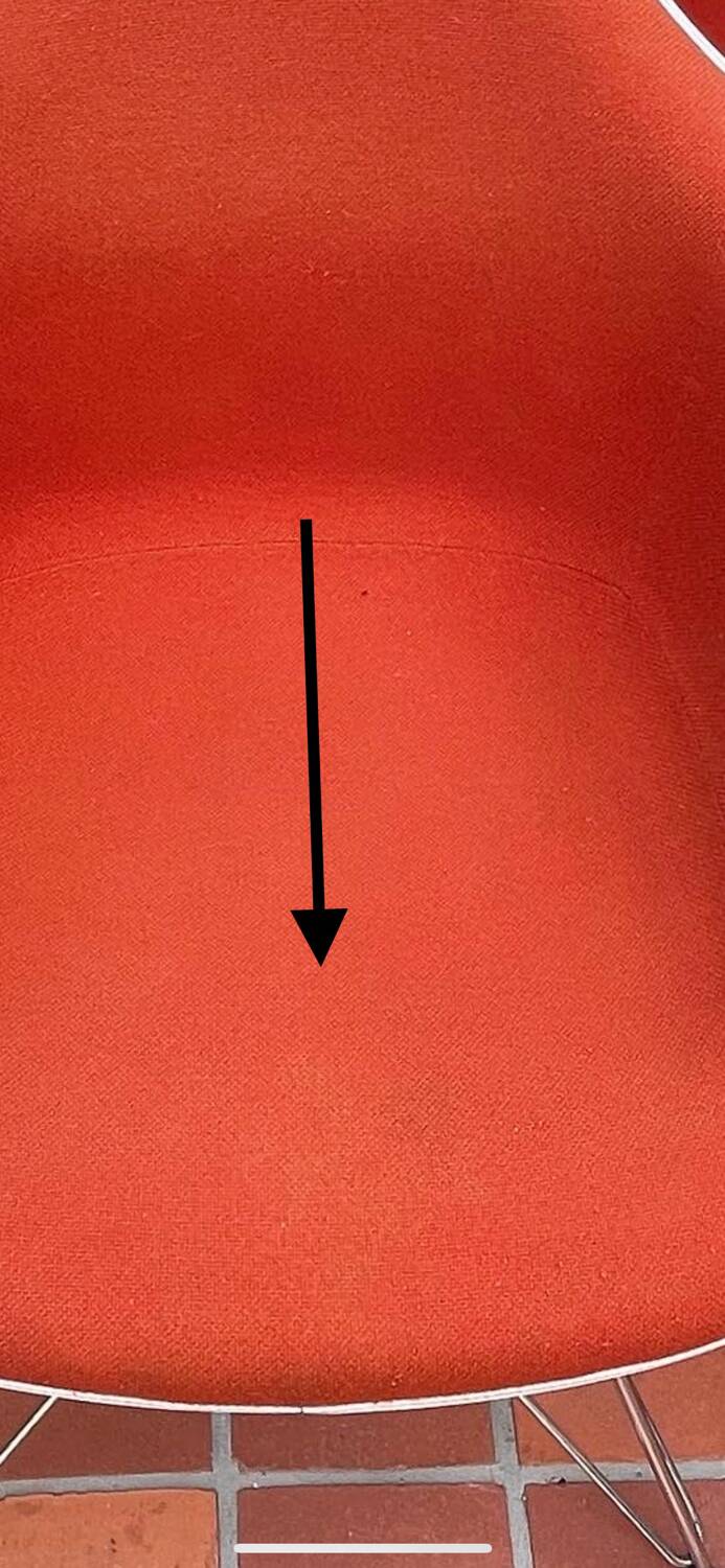 Set of 4 Dar armchairs by Charles and Ray Eames 1950s