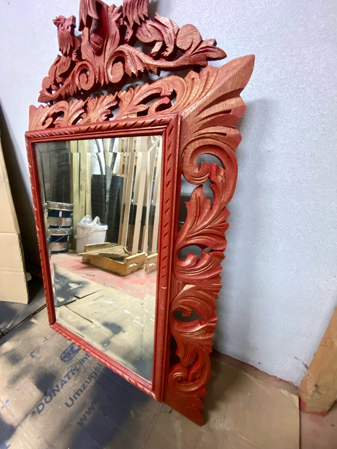 Flamingo mirror 100x65