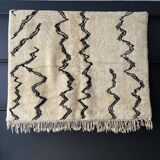 Tapis béni ouarain graphique 200x170cm