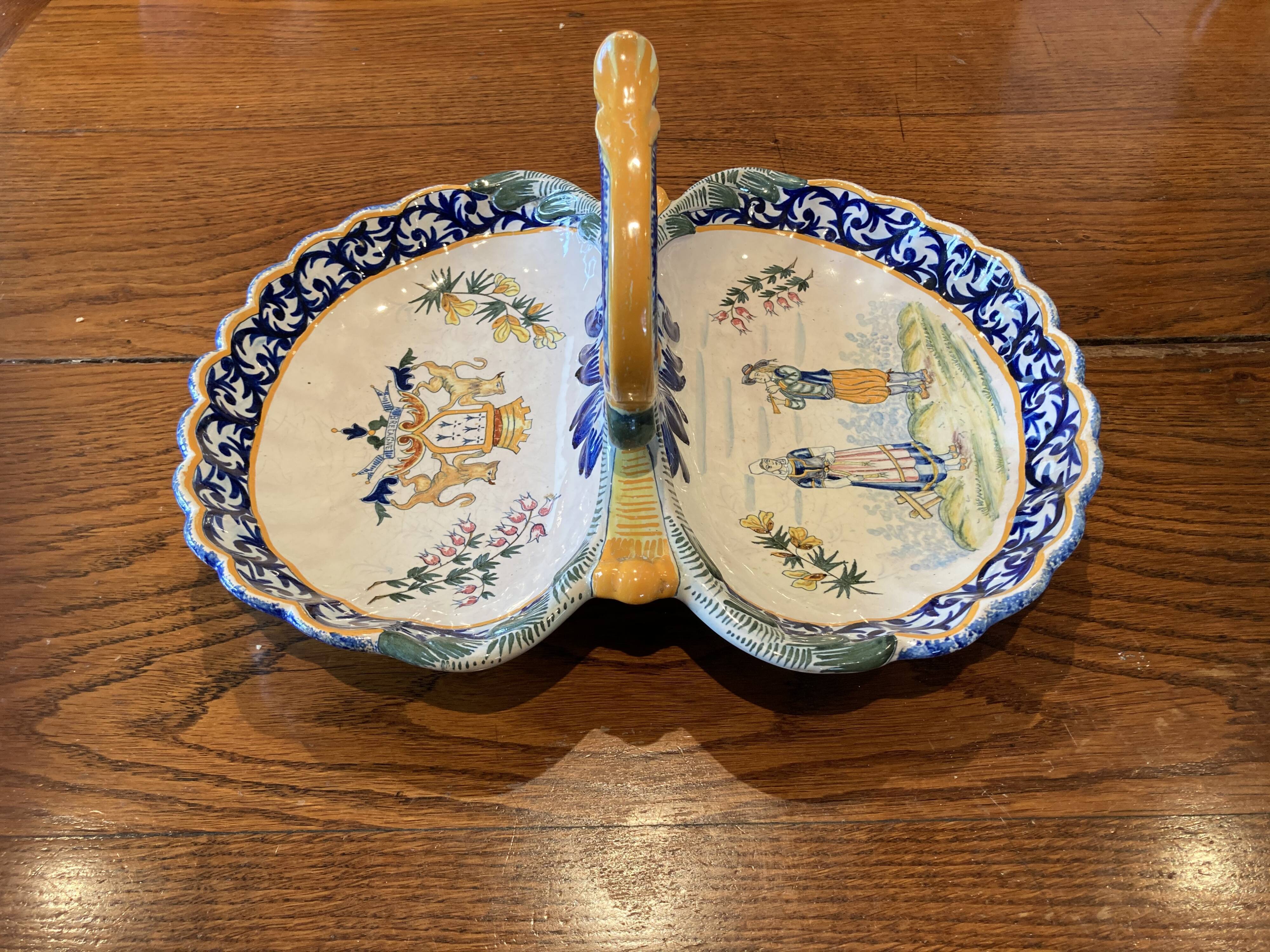 Quimper Ceramic Servant