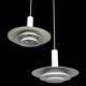 Filigree mid-century pendant lamp / Danish modern design / 1960s / 1970s