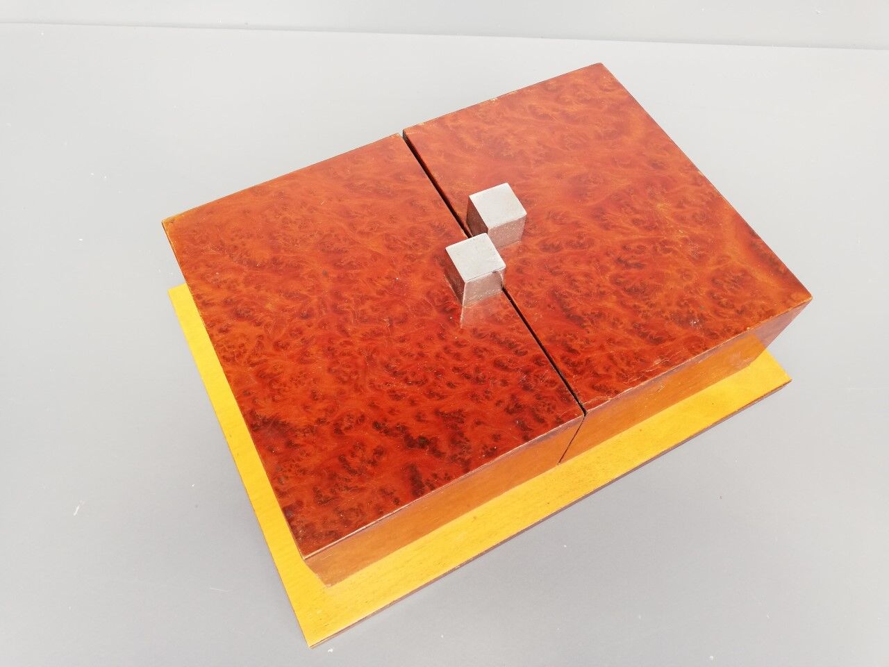 Precious wooden art deco box