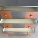 Small two-tone painted chest of drawers