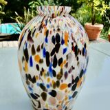 Clichy vase in blown glass