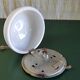 Opaline globe ceiling or wall light, diameter 25 cm - mid-20th century