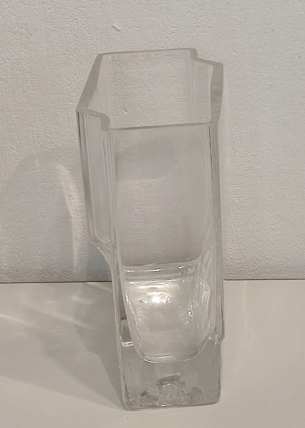 Scandinavian glass vase by vintage Tapio Wirkkala.