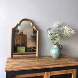 Old gold mirror 49 x 71 cm