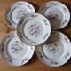 5 old Moulin des loups flat plates