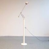 Design floor lamp with counterweight 1980