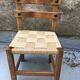 Wooden chair and rope 1970
