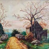 Peinture à l'huile - Paysage
