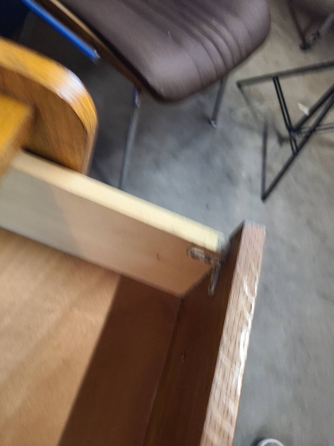 Vintage Scandinavian style chest of drawers. 60s