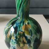 Fidrio Fiesta Globe/Ball Design Vase. Speckled