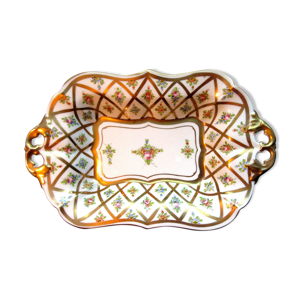 Coupe ovale en porcelaine