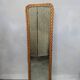 Large rattan mirror
