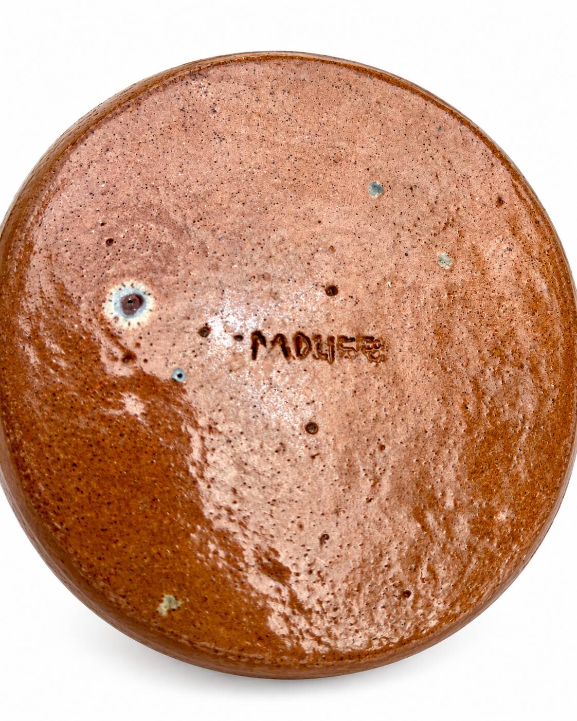 Vintage Studio Pottery Jug – Speckled Brown Glaze