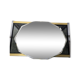 Decagonal beveled mirror