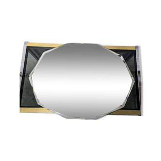 Miroir biseauté décagonal