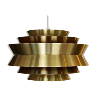 Pendant light "Trava" by Carl Thore for Granhaga Metallindustri. Sweden 1970s.