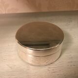 Silver metal candy box
