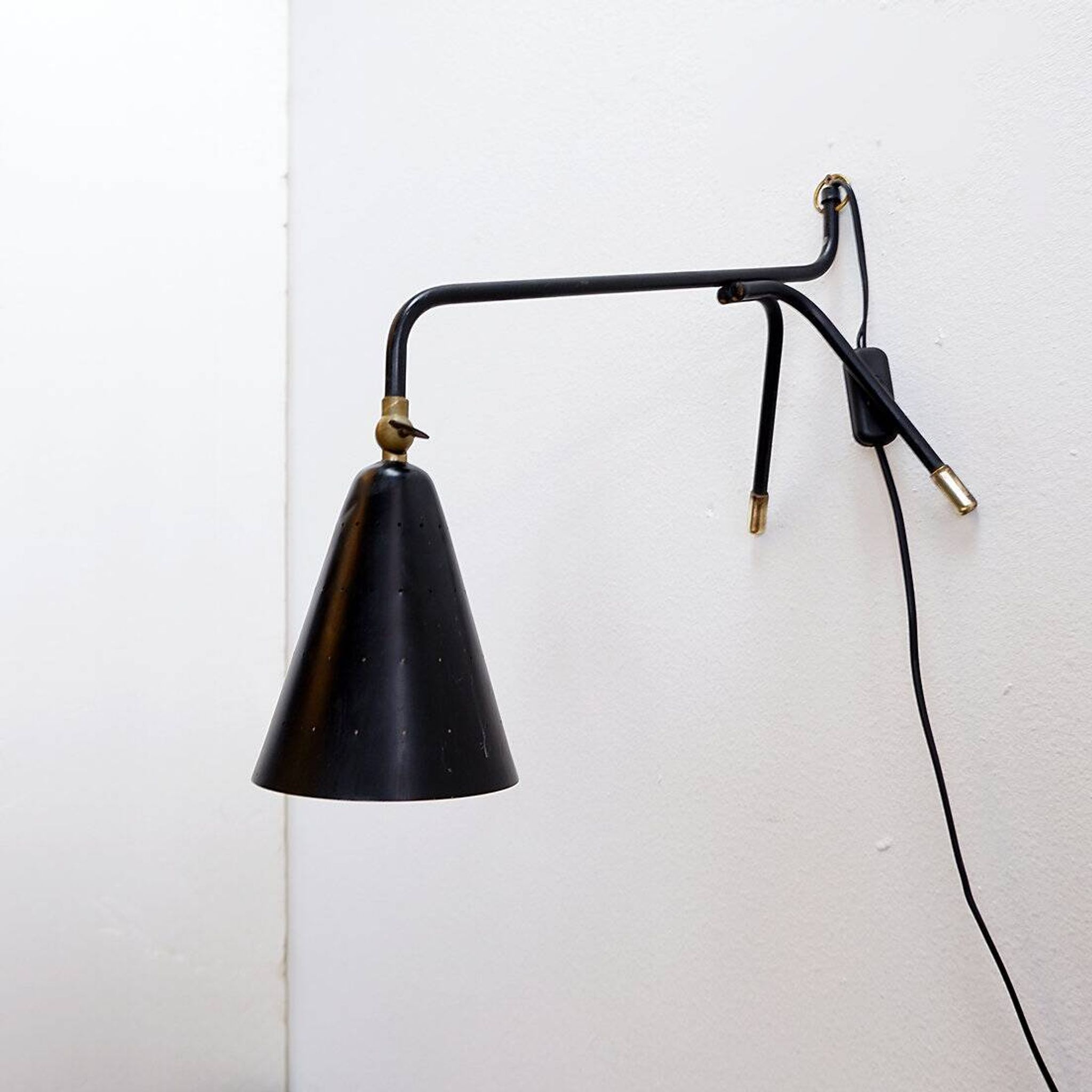 Pair of Svend Aage Holm Sørensen lamps for Holm Sørensen - 1950s
