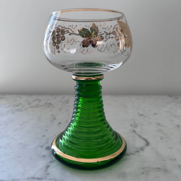 Service de 6 verres alsaciens