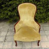 Fauteuil bergère Louis philippe