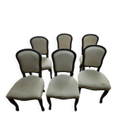 Lot de 6 chaises médaillon Maison du monde