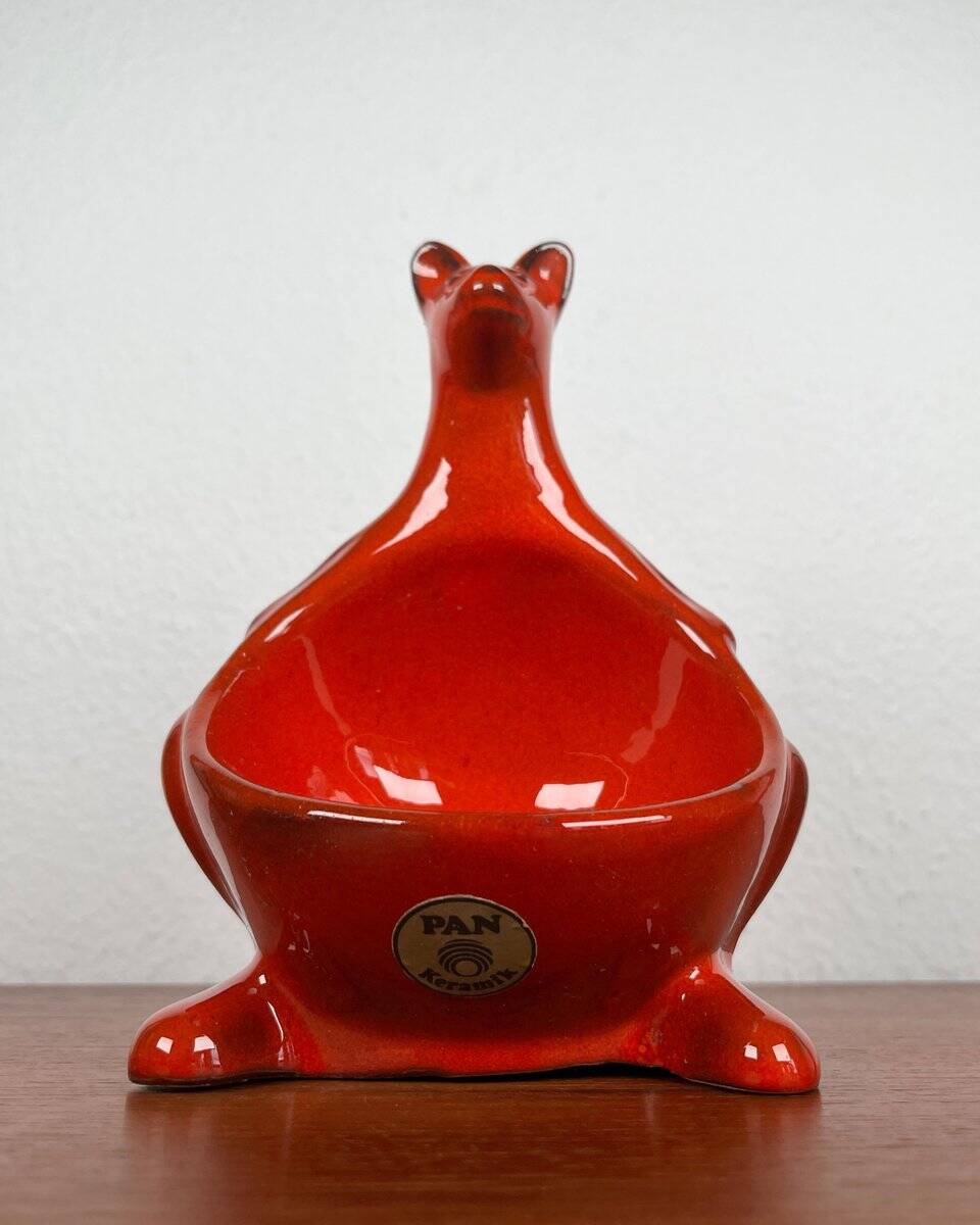 Vintage Bol Kangourou in WGP Ceramic by Pan Keramik, West Germany, 1970s