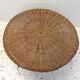 Table basse en rotin