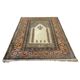Vintage Turkish Silk & Wool  Rug , 186 x 120 cm