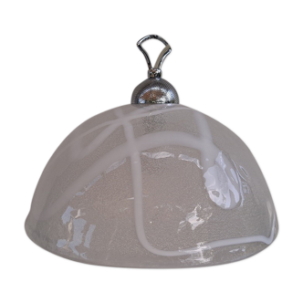 Vintage Murano glass pendant lamp from the 1970s