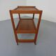 Teak Bar Cart by Holger Georg Jensen for Kubus, Denmark, 1960s