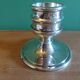 Silver metal design candle holder