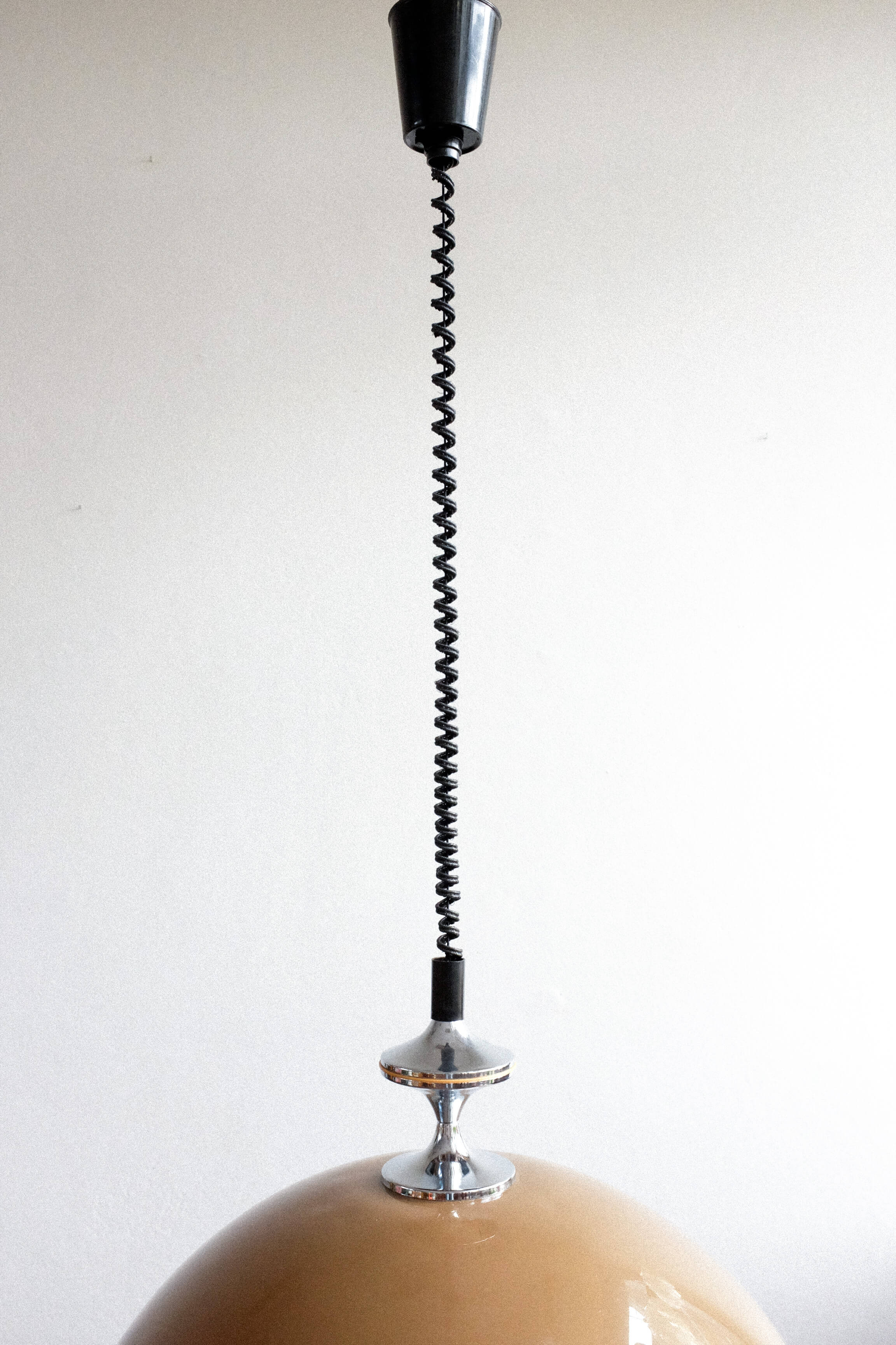 Space Age Hungarian Adjustable Pendant by Szarvasi, 1970s