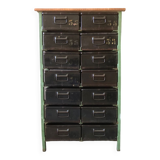 Old trade furniture workshop cabinet