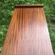 Vintage 60s storage display case with sliding windows